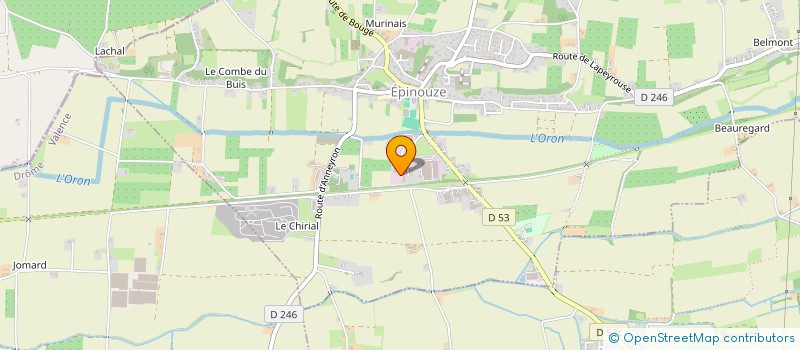 localisation de l'entreprise RMS LEVAGE  EPINOUZE