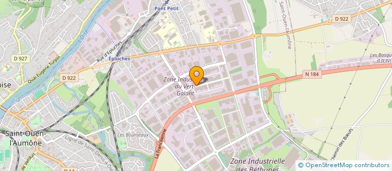 localisation de l'entreprise RMS PLV à SAINT-OUEN-L'AUMONE
