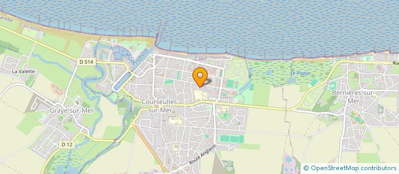 localisation de l'entreprise RMSAN 14 à COURSEULLES-SUR-MER