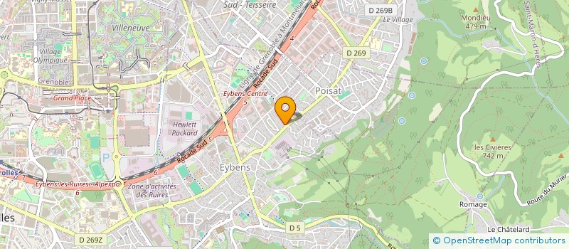 localisation de l'entreprise RMSC à EYBENS