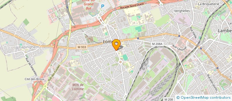 localisation de l'entreprise RMSL à LILLE