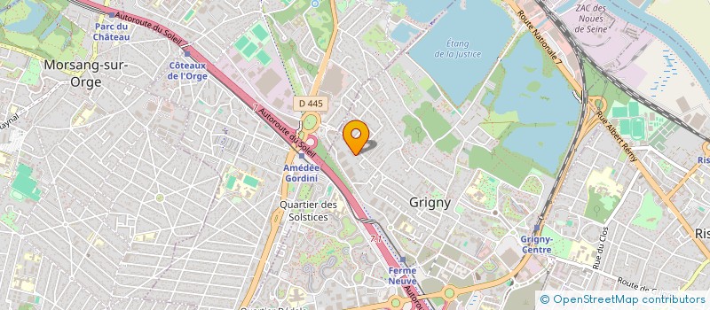 localisation de l'entreprise RMT à GRIGNY
