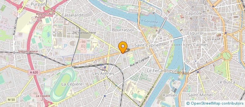 localisation de l'entreprise RMT à TOULOUSE