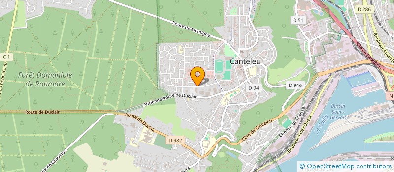 localisation de l'entreprise RMT ASSOCIES à CANTELEU