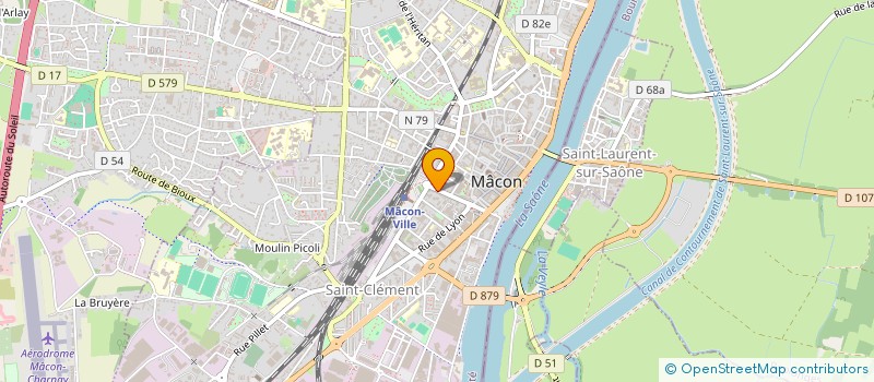 localisation de l'entreprise RMT FRANCE à MACON