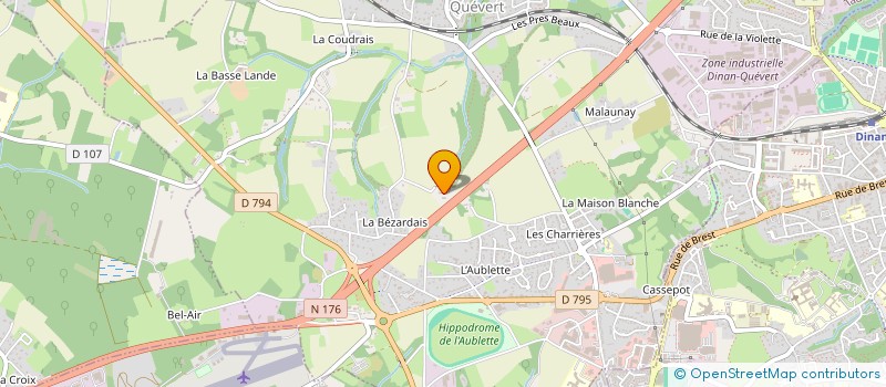 localisation de l'entreprise RMT SERVICES à QUEVERT