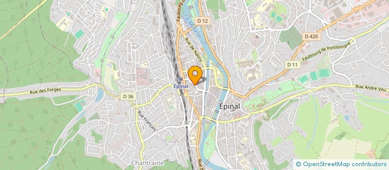 localisation de l'entreprise RMTD AUTOMATIQUE à EPINAL
