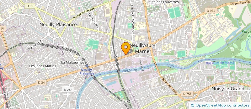 localisation de l'entreprise RMTEC à NEUILLY-SUR-MARNE