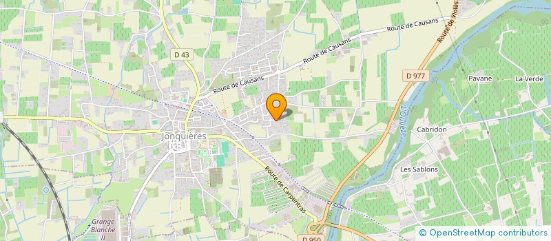 localisation de l'entreprise RMTP à JONQUIERES