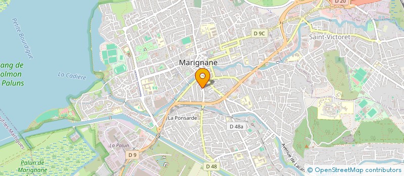 localisation de l'entreprise RMTP  MARIGNANE