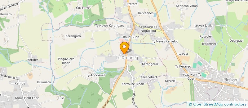 localisation de l'entreprise RMTP  CLOHARS-FOUESNANT