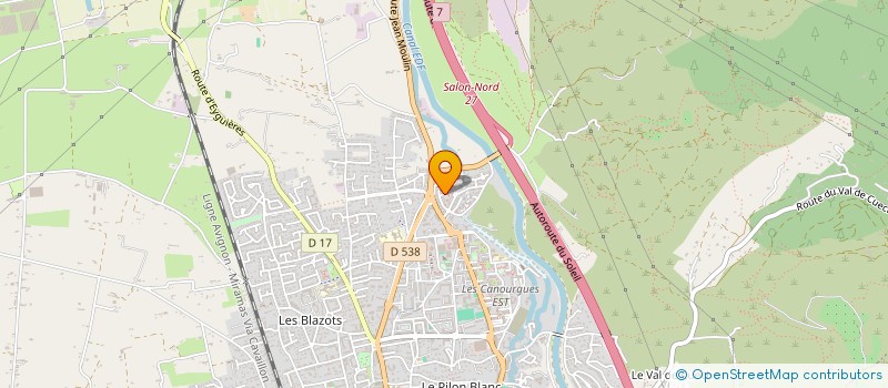 localisation de l'entreprise RMTP à SALON-DE-PROVENCE