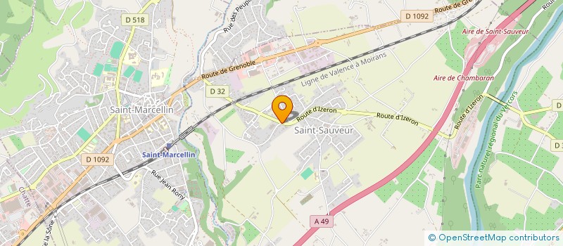 localisation de l'entreprise RMTS à SAINT-SAUVEUR