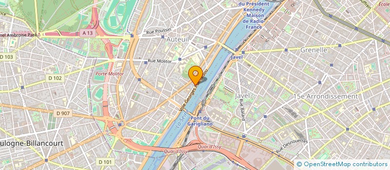 localisation de l'entreprise RMV  PARIS