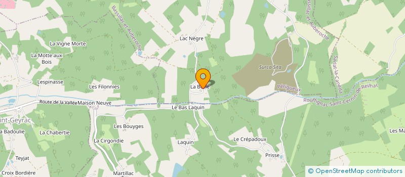 localisation de l'entreprise RMV à BOULAZAC ISLE MANOIRE