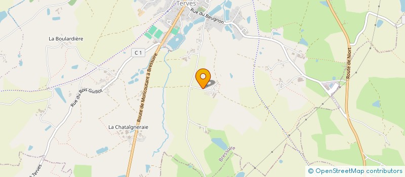 localisation de l'entreprise RMV  BRESSUIRE