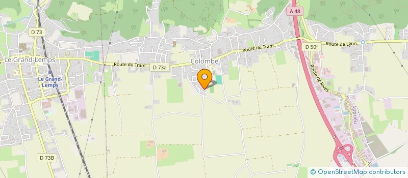 localisation de l'entreprise RMV CONSEILS  COLOMBE