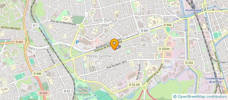 localisation de l'entreprise RMZINC à DUNKERQUE