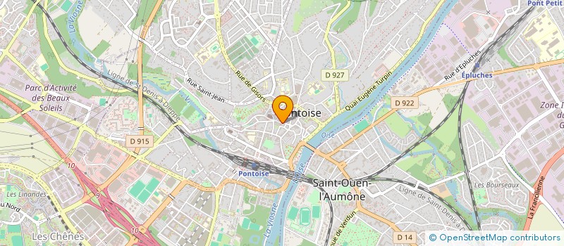 localisation de l'entreprise RN 14 ANNONCES à PONTOISE