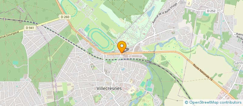 localisation de l'entreprise RN 19 NUTRITION  VILLECRESNES