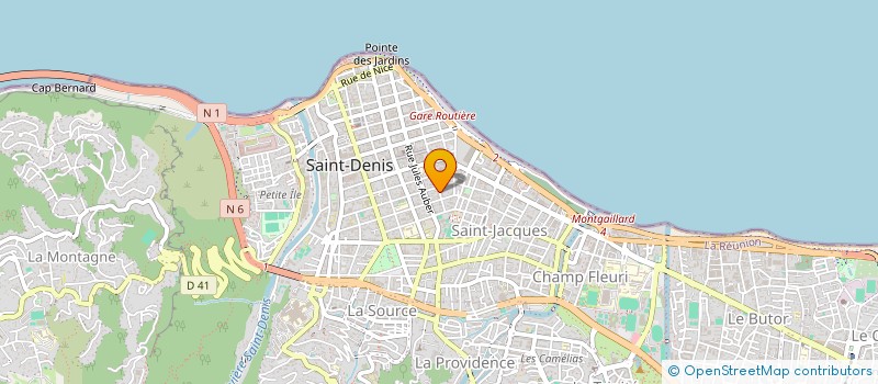 localisation de l'entreprise RN 28 à SAINT-DENIS