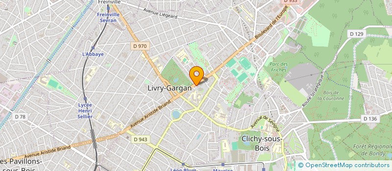localisation de l'entreprise RN'3 à LIVRY GARGAN