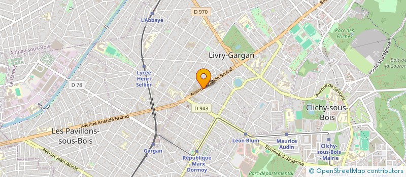 localisation de l'entreprise RN 3 CONTROLES à LIVRY-GARGAN