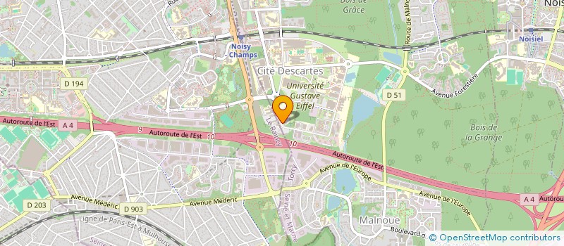 localisation de l'entreprise RN  NOGENT-SUR-MARNE