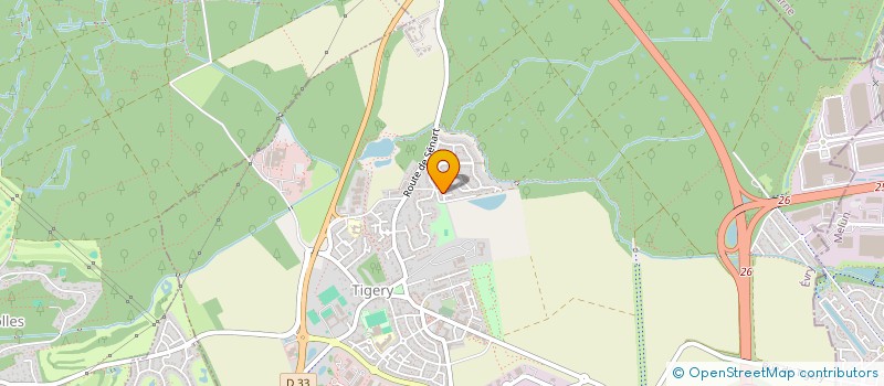 localisation de l'entreprise RN  TIGERY