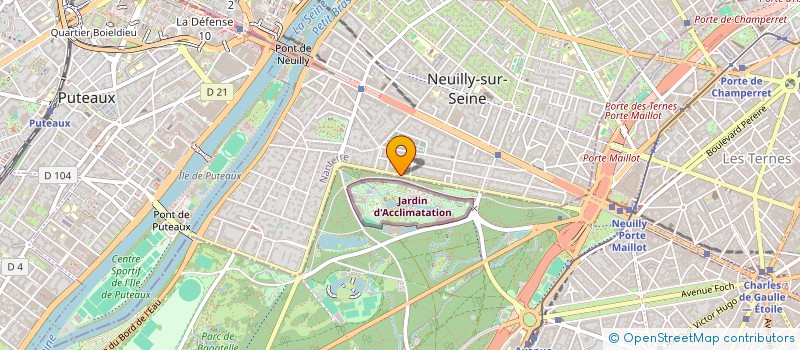 localisation de l'entreprise RN à NEUILLY-SUR-SEINE