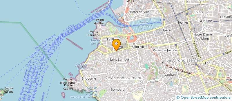 localisation de l'entreprise RN  MARSEILLE
