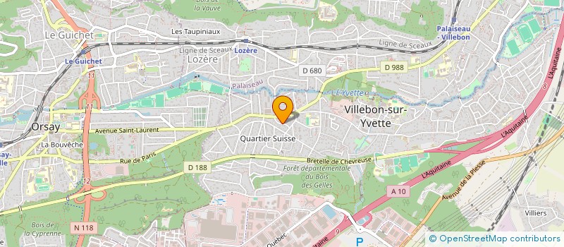 localisation de l'entreprise RN ACCESS à VILLEBON-SUR-YVETTE