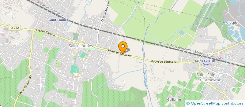 localisation de l'entreprise RN AUTO 33  SAINT-LOUBES