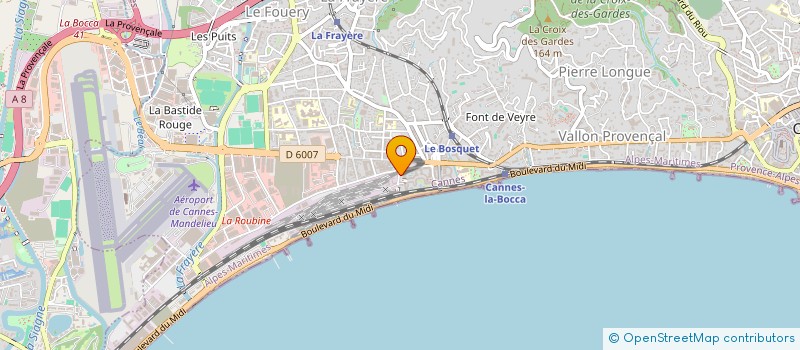 localisation de l'entreprise RN CONSEIL à CANNES