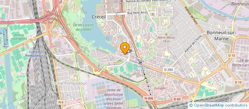 localisation de l'entreprise RN CONSULT  CRETEIL