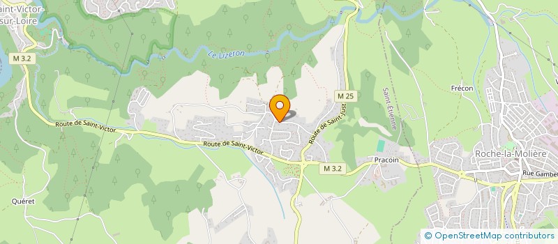 localisation de l'entreprise RN CONSULTING  SAINT-ETIENNE