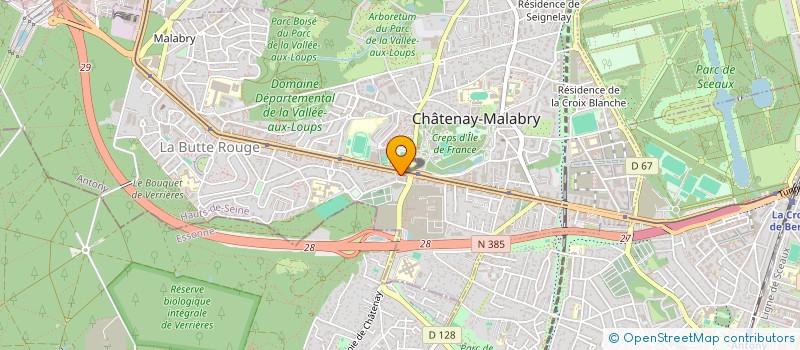 localisation de l'entreprise RN CONSULTING  CHATENAY-MALABRY