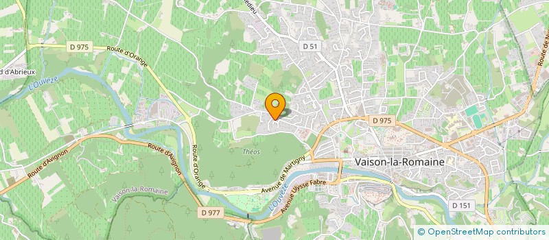 localisation de l'entreprise RN COURSES  VAISON-LA-ROMAINE