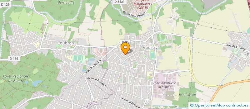 localisation de l'entreprise RN COUVERTURE à COURTRY