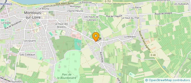 localisation de l'entreprise RN COUVERTURE  MONTHODON