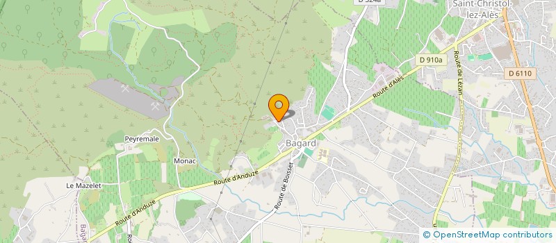 localisation de l'entreprise RN HOLDING  BAGARD