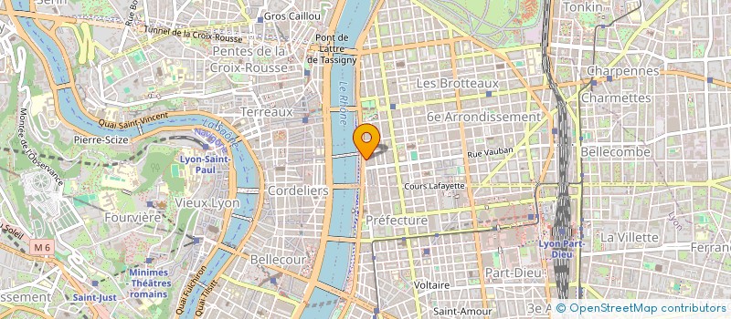 localisation de l'entreprise RN IMMO  LYON