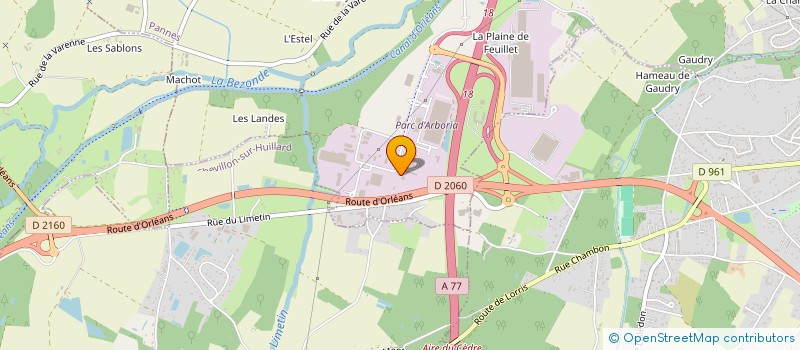 localisation de l'entreprise RN LOCATION à PANNES