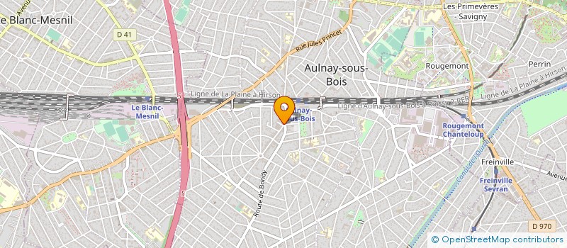 localisation de l'entreprise RN'S CLOTHES à AULNAY-SOUS-BOIS