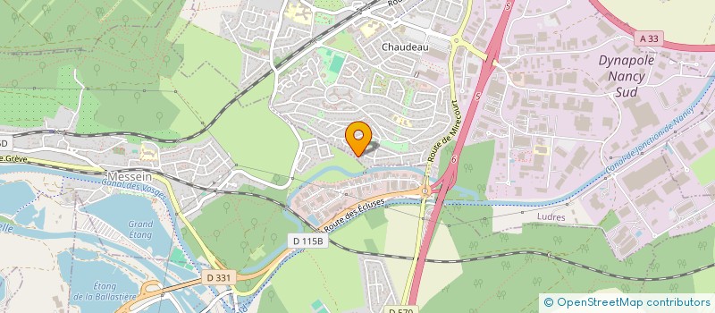 localisation de l'entreprise RN SANA 2  LUDRES