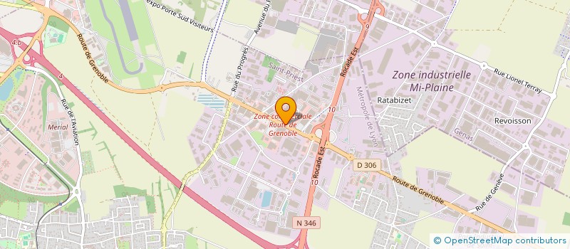 localisation de l'entreprise RN6 IMMO  SAINT-PRIEST