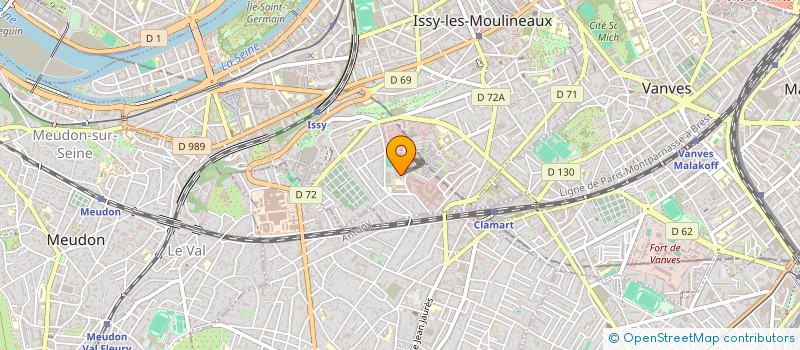 localisation de l'entreprise RNA GROUP  ISSY-LES-MOULINEAUX