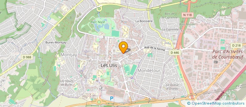 localisation de l'entreprise RNA SMART HEALTH à LES ULIS