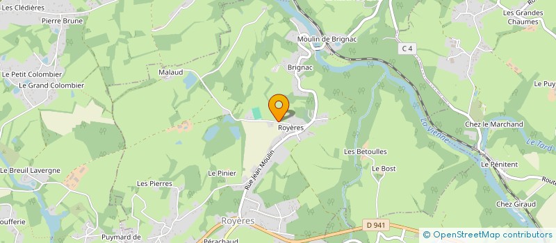 localisation de l'entreprise RNAFRANCKINVEST  ROYERES