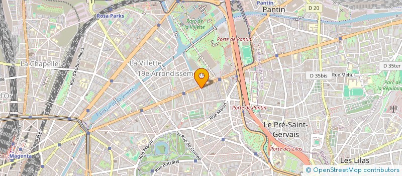 localisation de l'entreprise RNAGE  PARIS